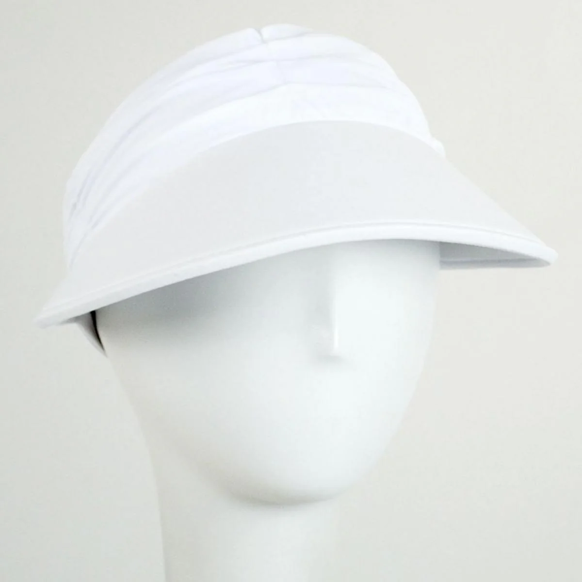 Ruched Crown Swim Visor - Image 4