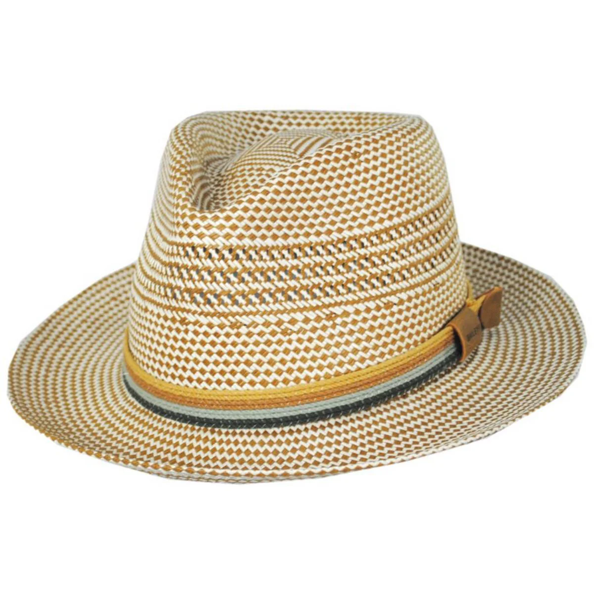 Rudi Shantung LiteStraw Fedora Hat