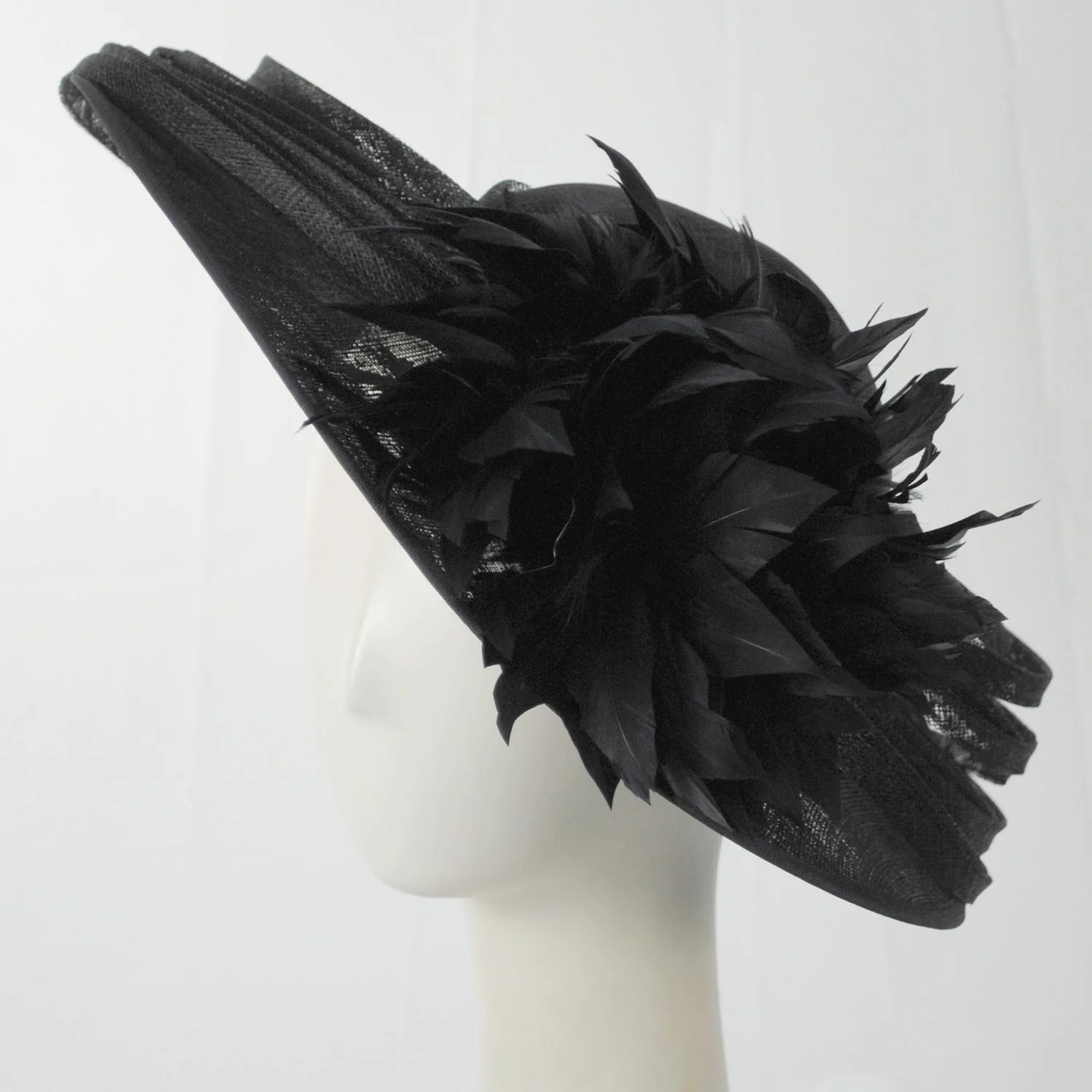 Saturnalia Sinamay Straw Fascinator Hat - Image 3