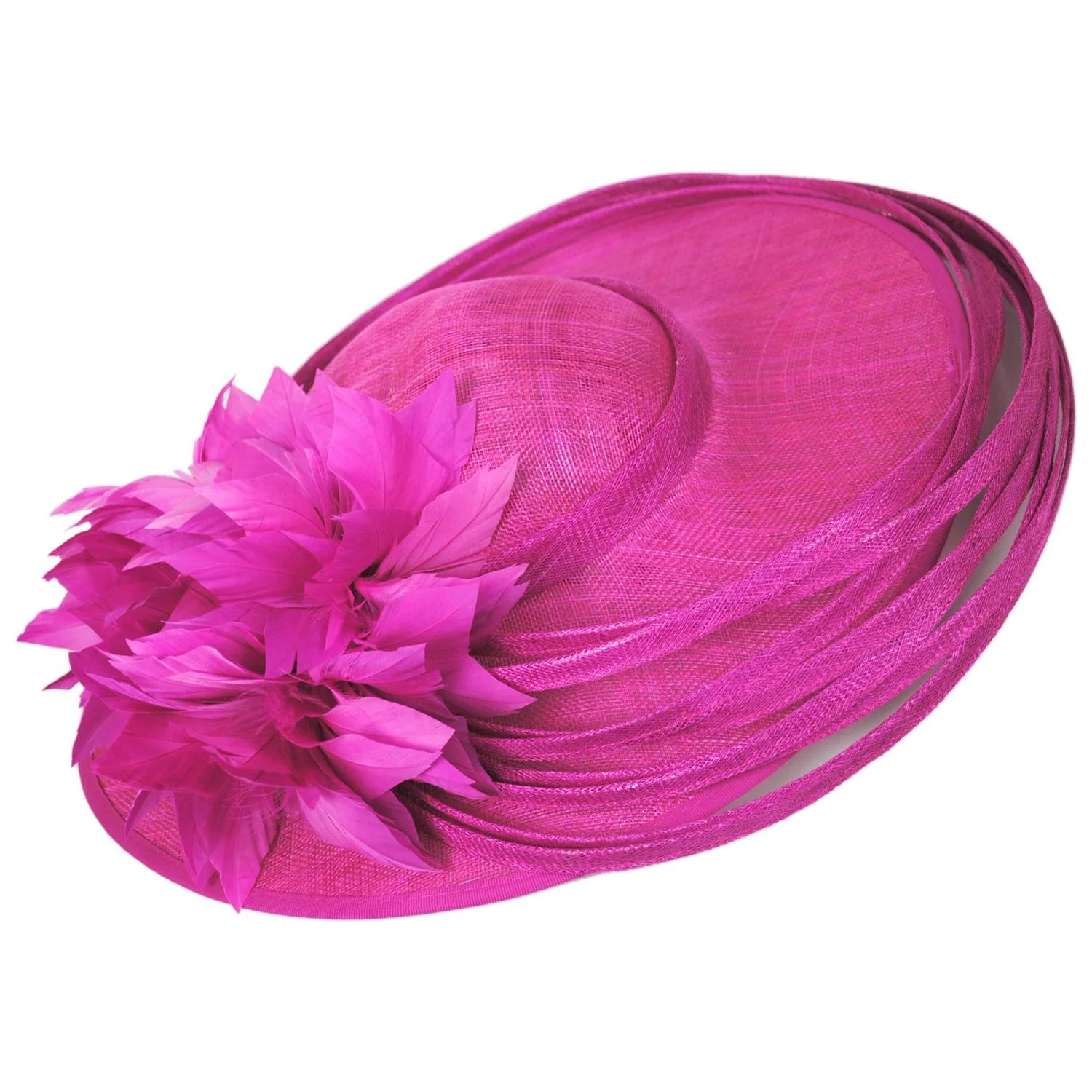Saturnalia Sinamay Straw Fascinator Hat - Image 6