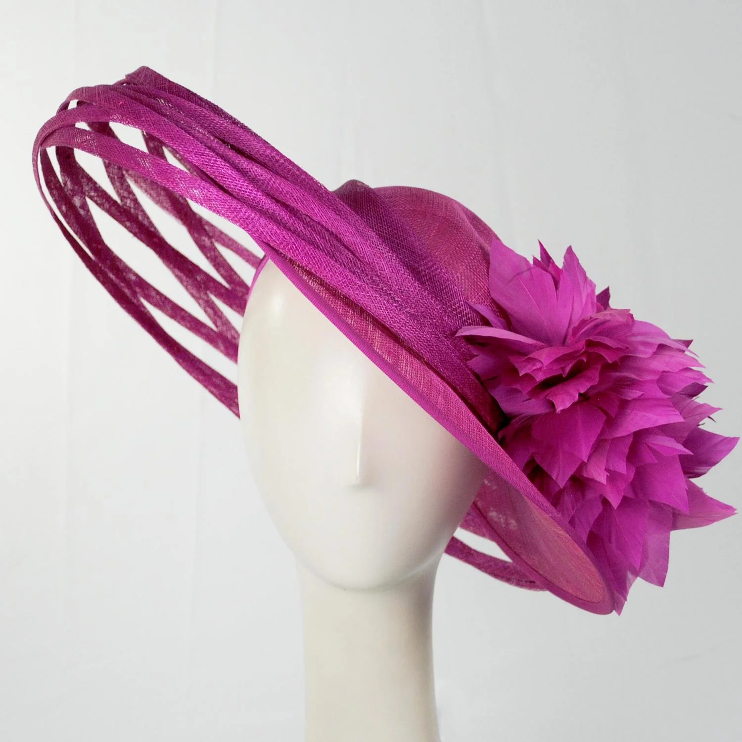 Saturnalia Sinamay Straw Fascinator Hat - Image 7