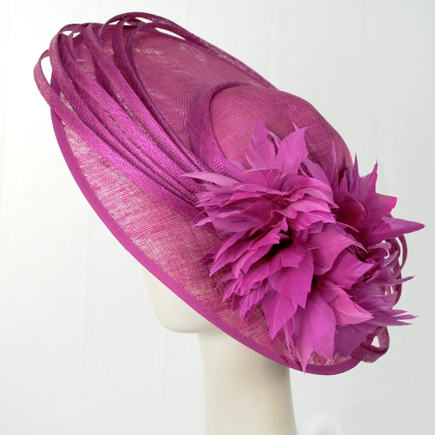 Saturnalia Sinamay Straw Fascinator Hat - Image 8