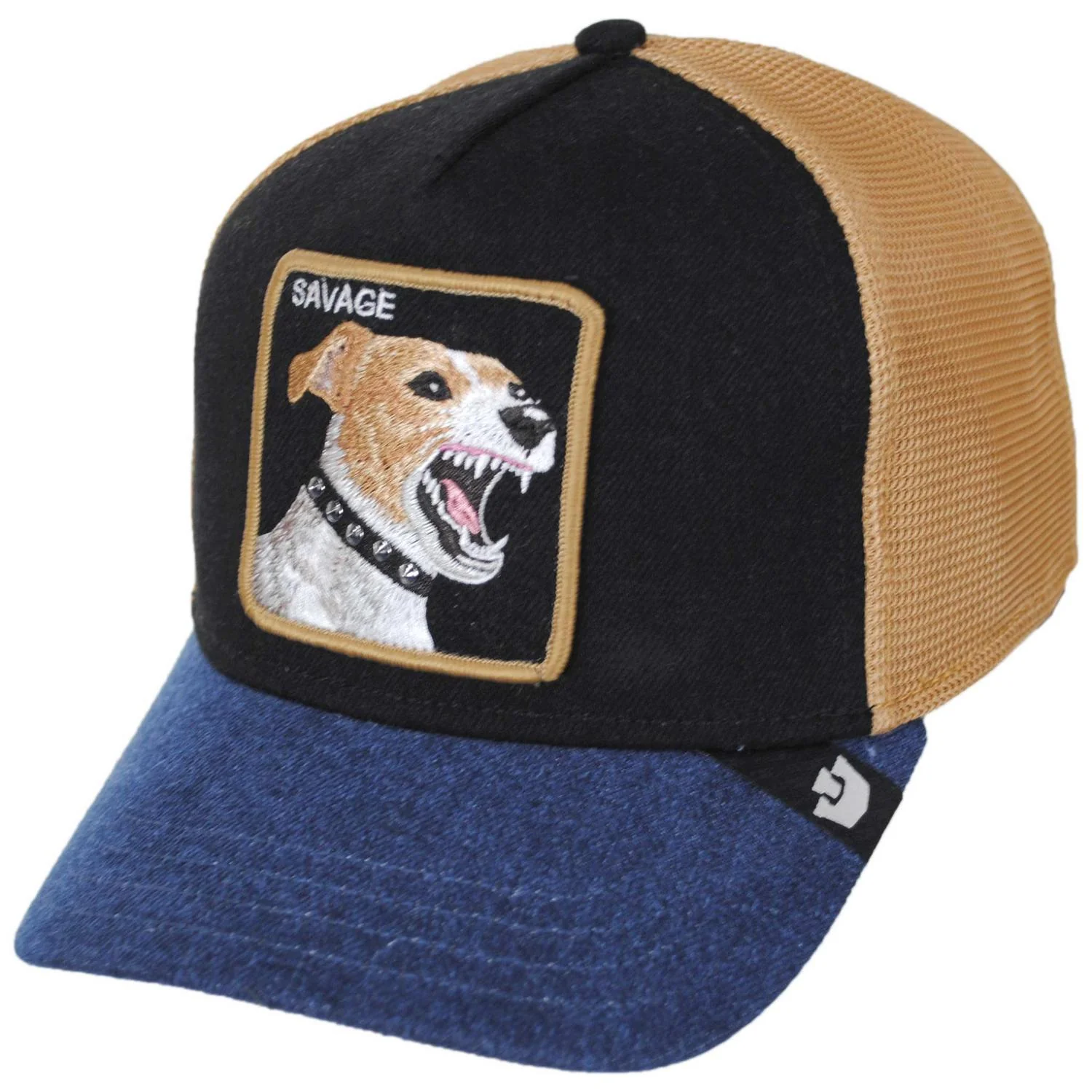 Savage Dawg Mesh Trucker Snapback Baseball Cap