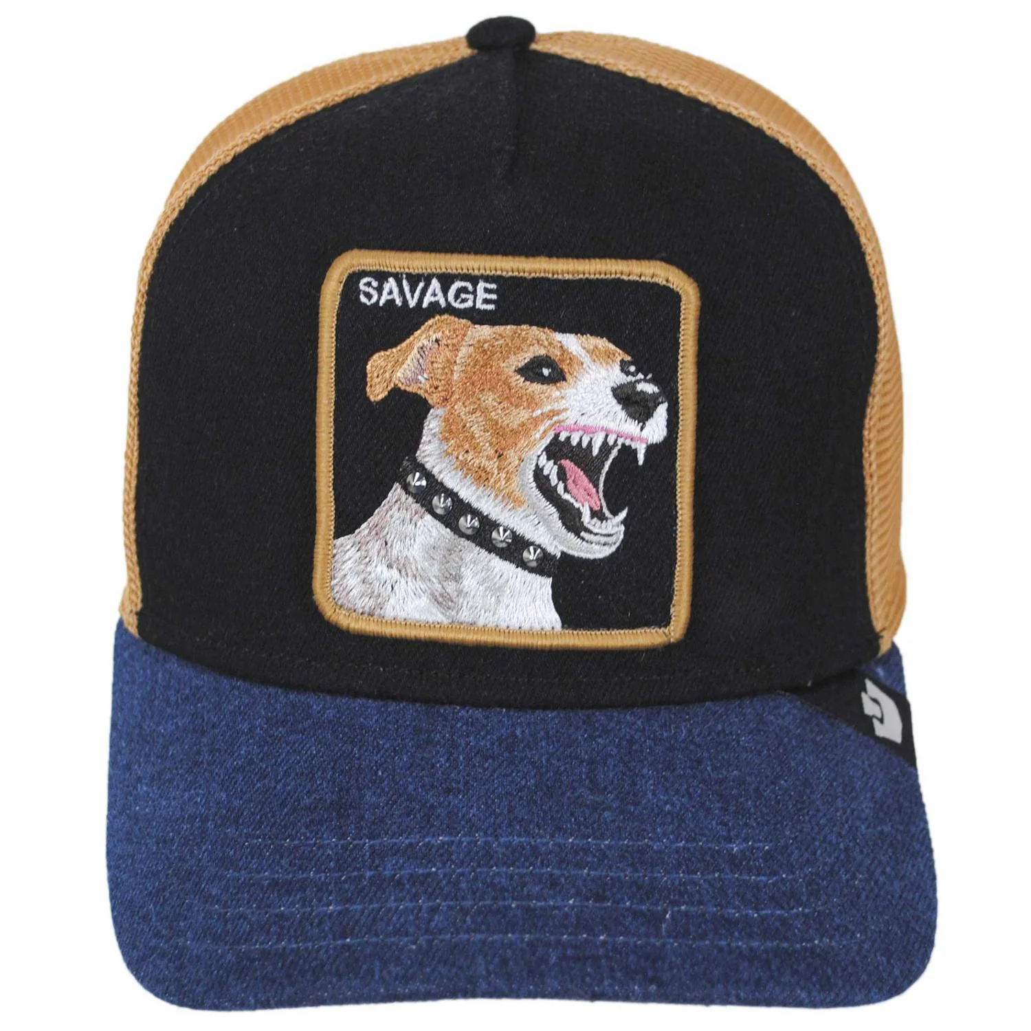 Savage Dawg Mesh Trucker Snapback Baseball Cap - Image 2