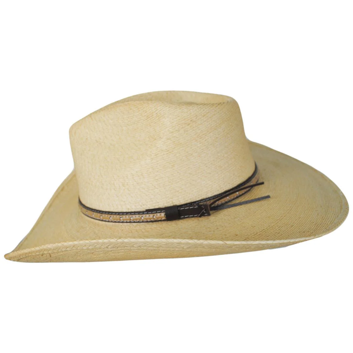Sawmill Palm Leaf Straw Western Hat - Image 5