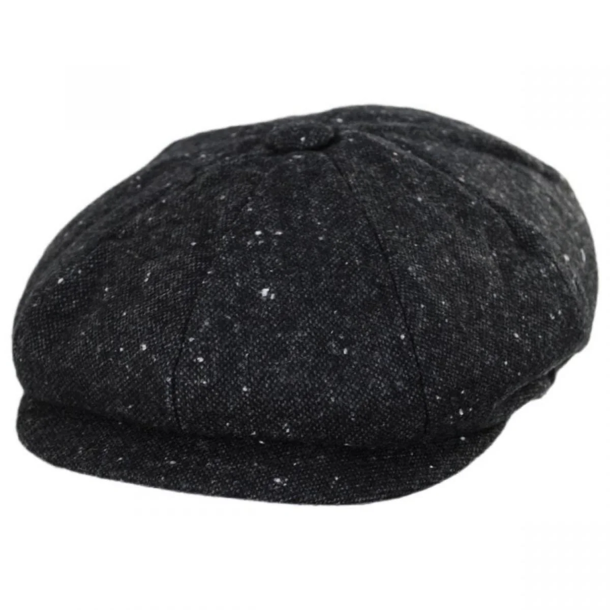 Sazerac Tweed Wool Blend Newsboy Cap
