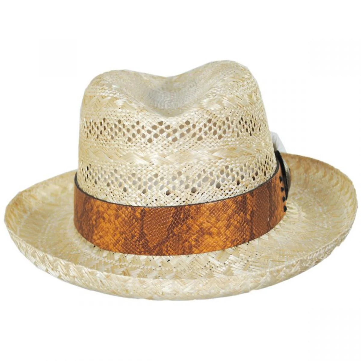 Shade Sisal Straw Homburg Hat - Image 2