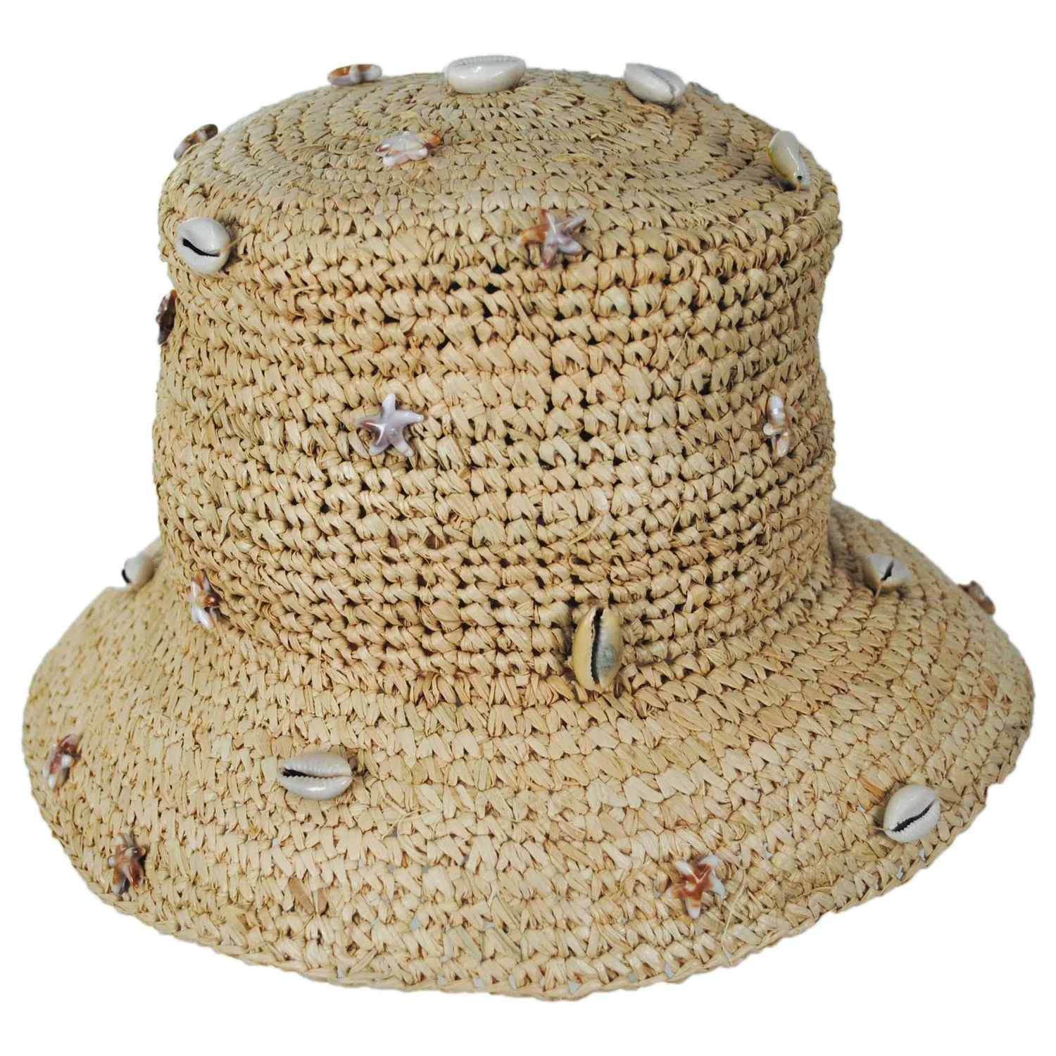 Shelley Raffia Straw Bucket Hat - Image 4
