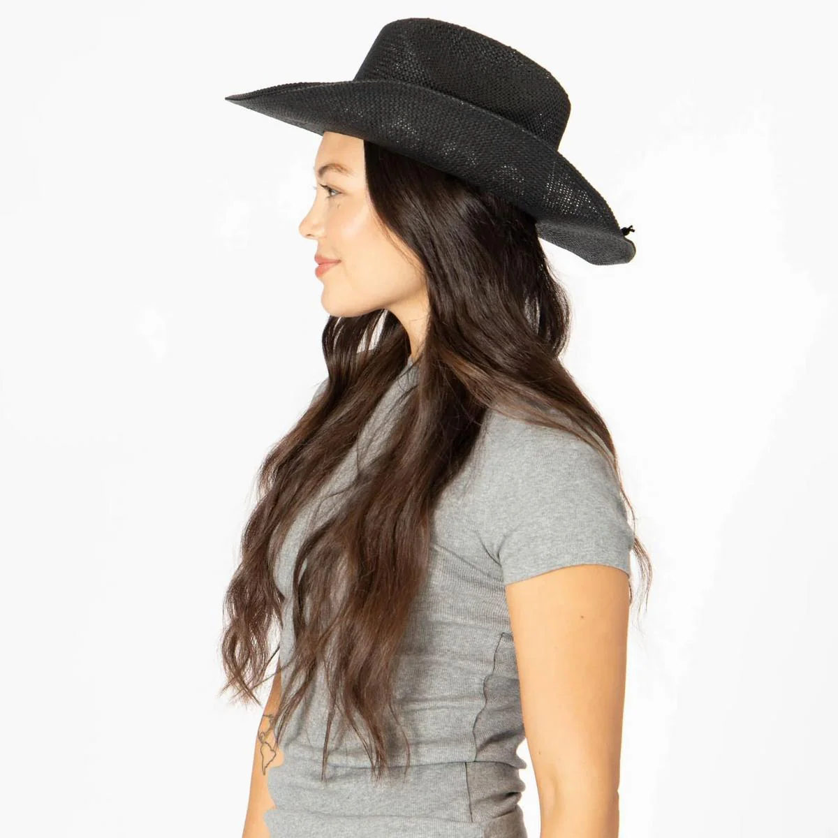 Shiloh Toyo Straw Western Hat - Image 6