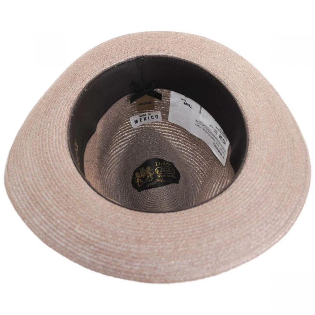 Side Eye Hemp Straw Fedora Hat - Image 8