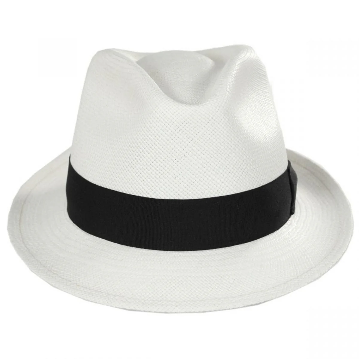 Skip Panama Straw Fedora Hat - Image 2