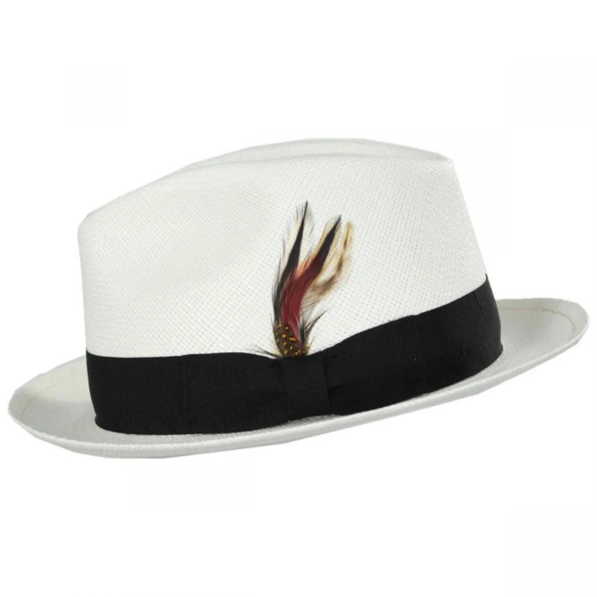 Skip Panama Straw Fedora Hat - Image 3