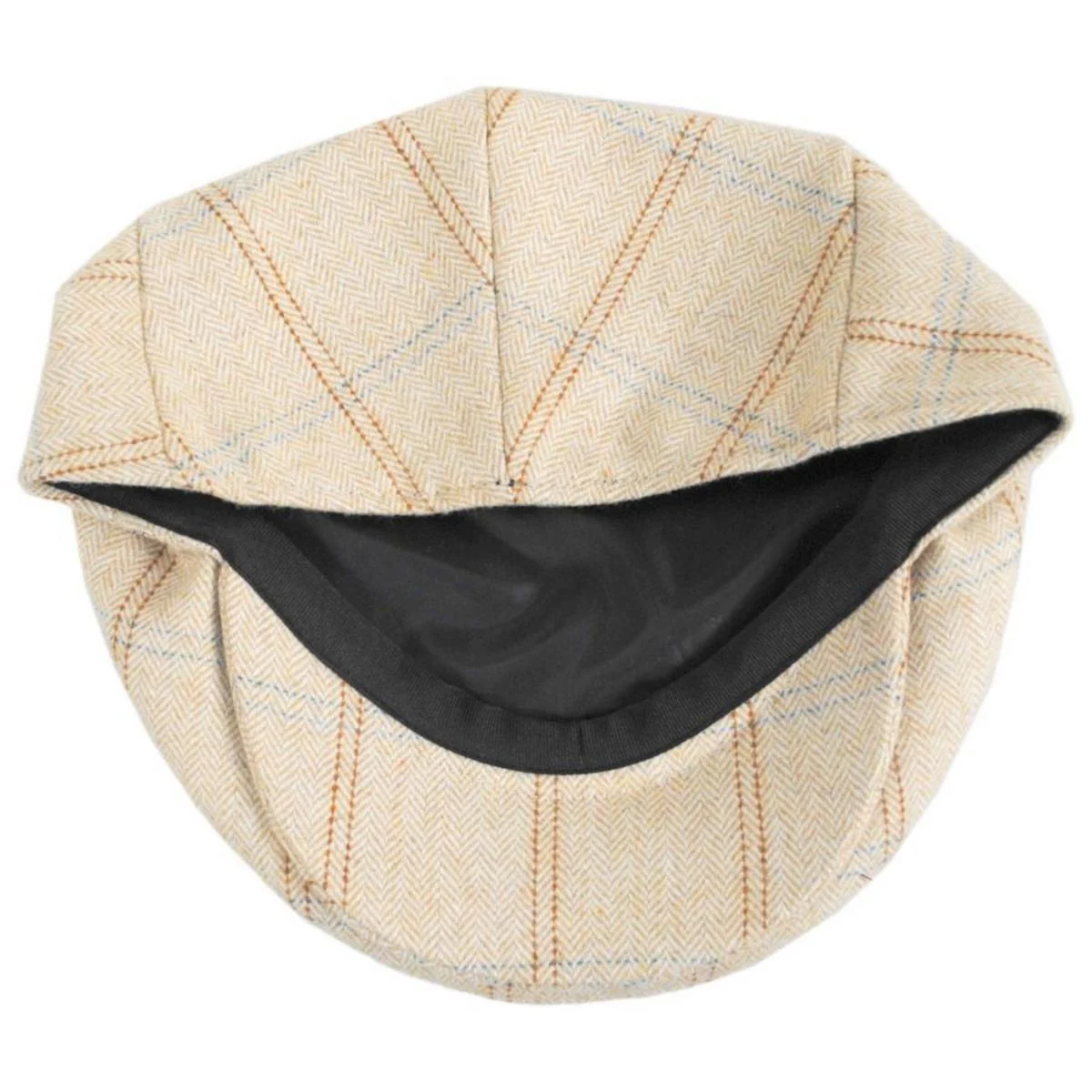 Skyline Herringbone Overcheck Wool Blend Ivy Cap - Image 5