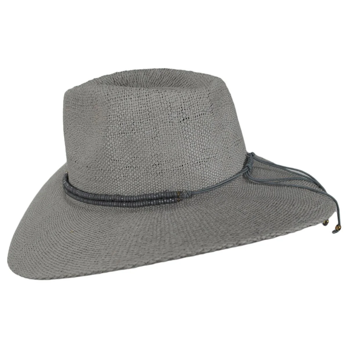 Smokey Bangora Straw Fedora Hat - Image 4