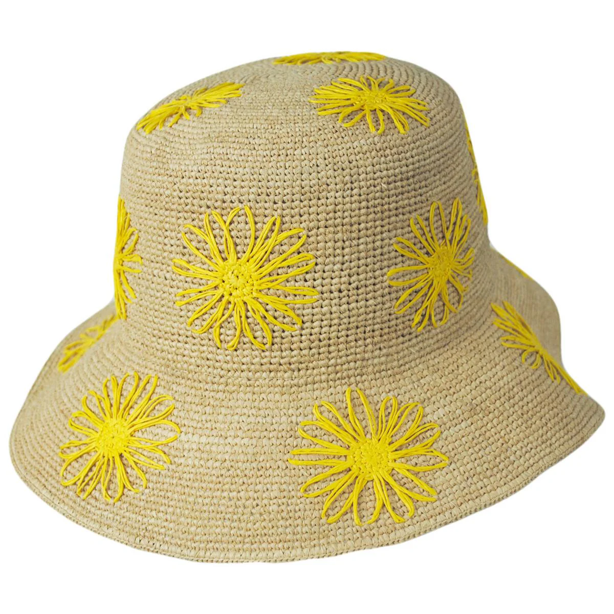 Sol Raffia Straw Bucket Hat