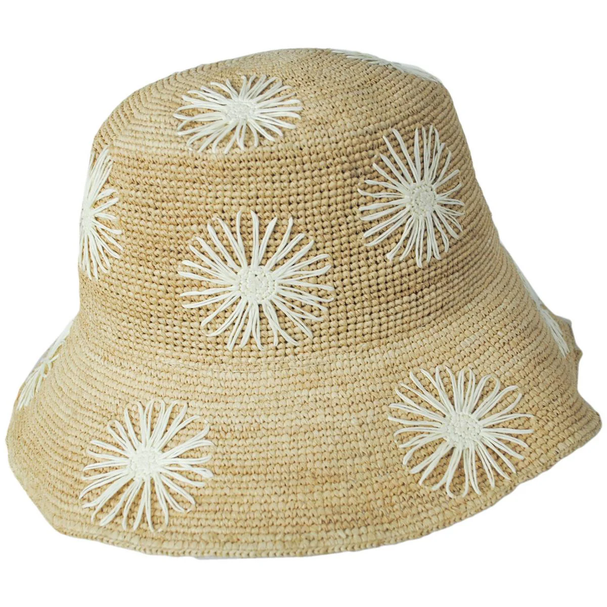 Sol Raffia Straw Bucket Hat - Image 10