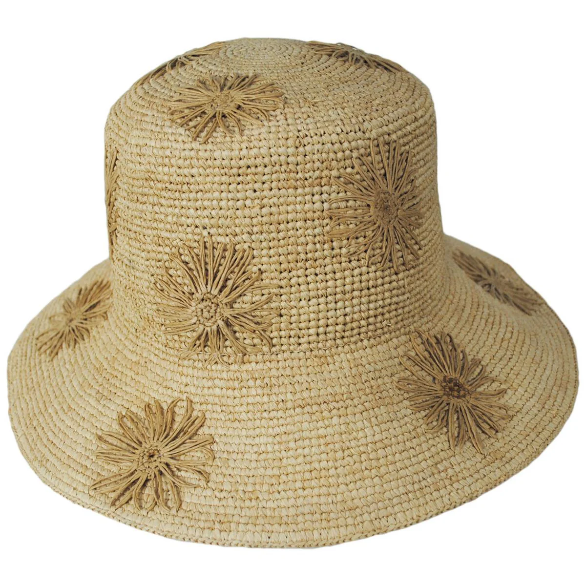 Sol Raffia Straw Bucket Hat - Image 13