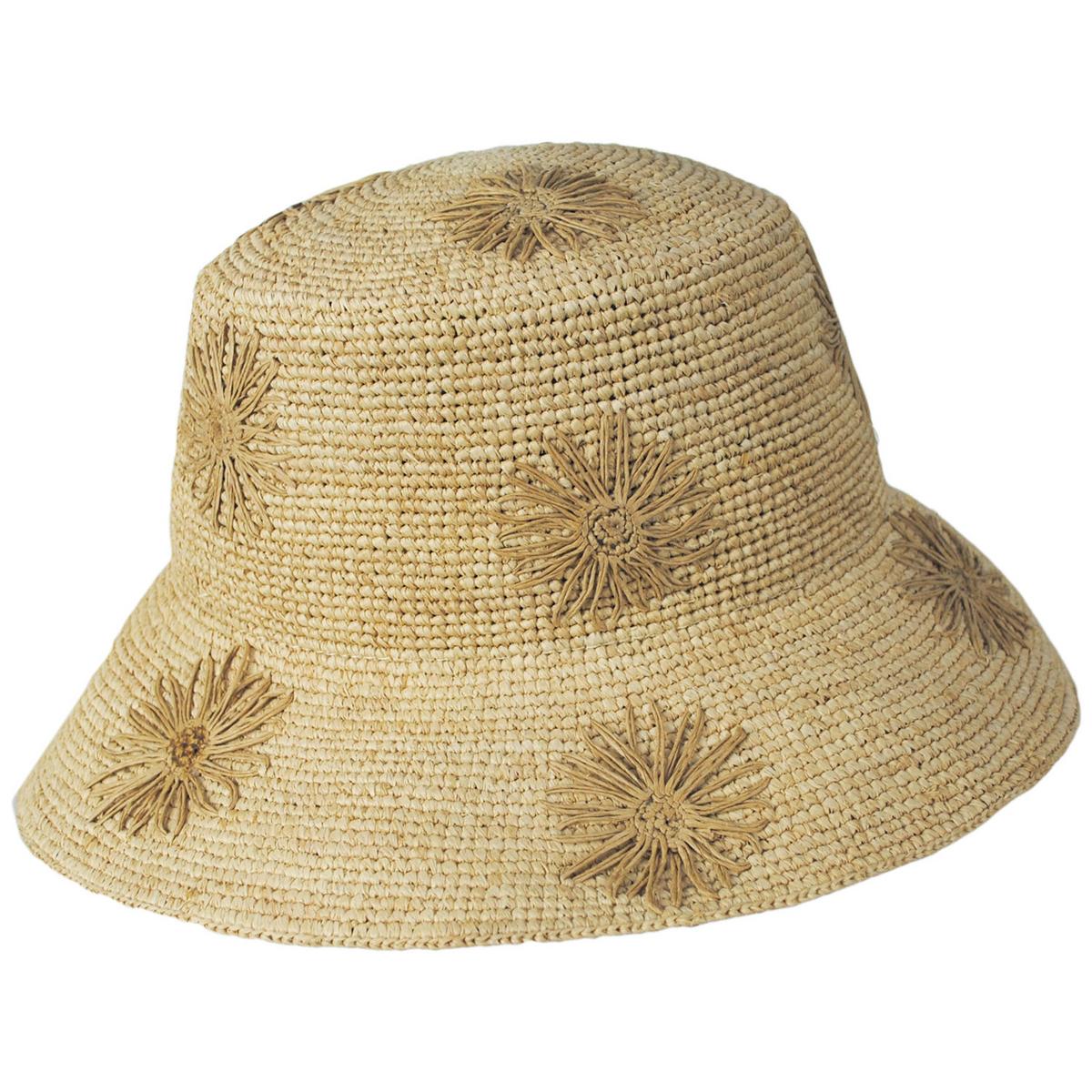 Sol Raffia Straw Bucket Hat - Image 16