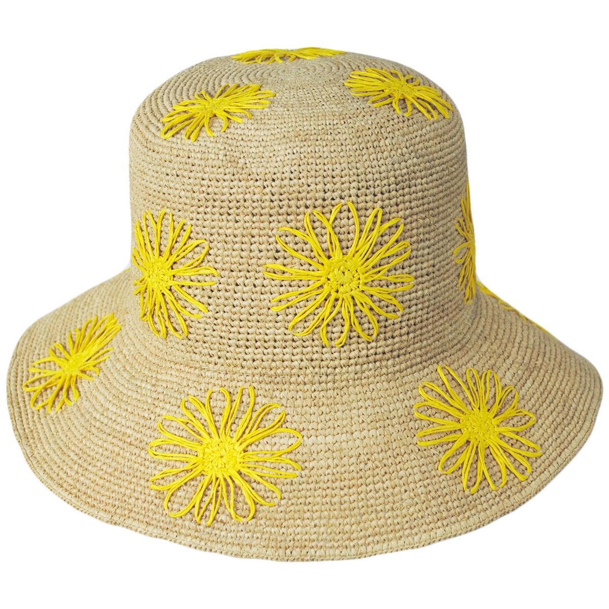 Sol Raffia Straw Bucket Hat - Image 3
