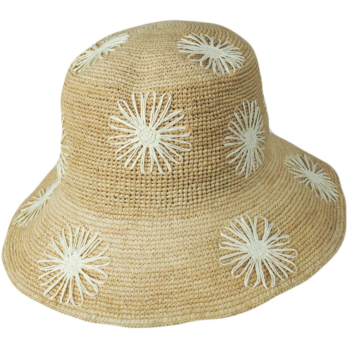 Sol Raffia Straw Bucket Hat - Image 7