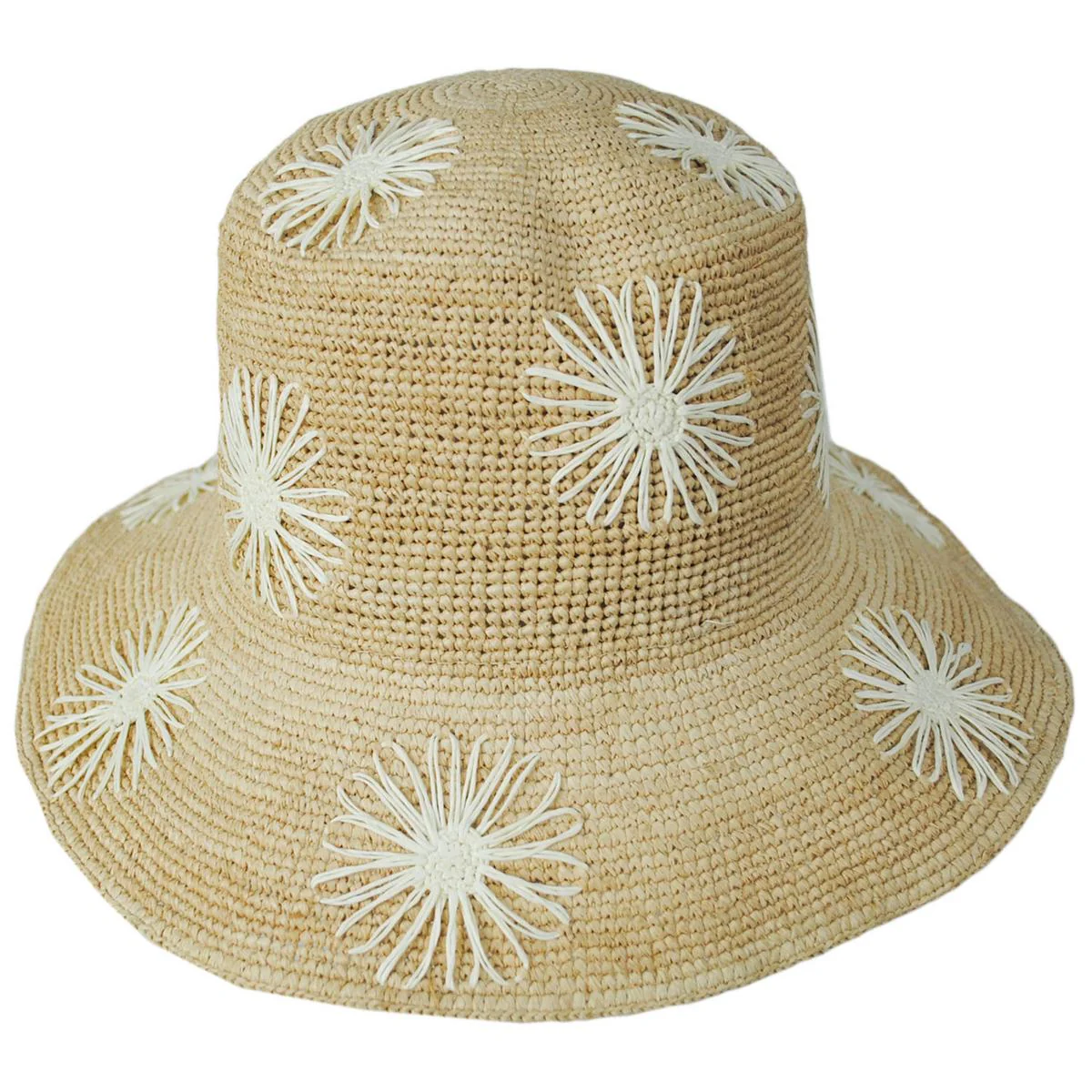 Sol Raffia Straw Bucket Hat - Image 9