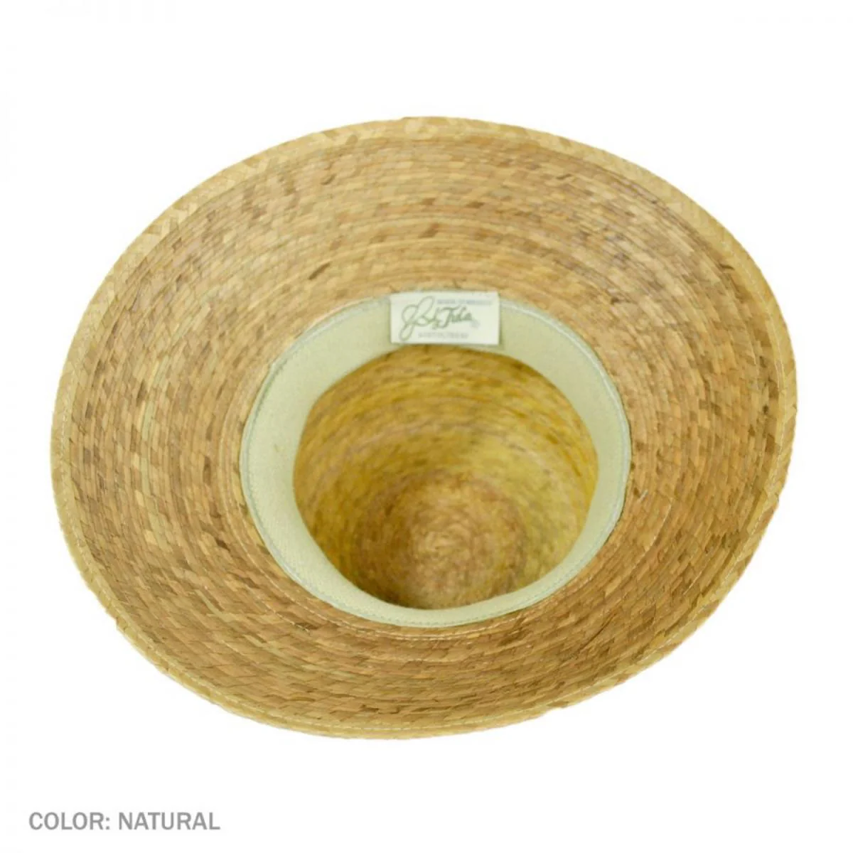 Somerset Palm Leaf Straw Cloche Hat - Image 4