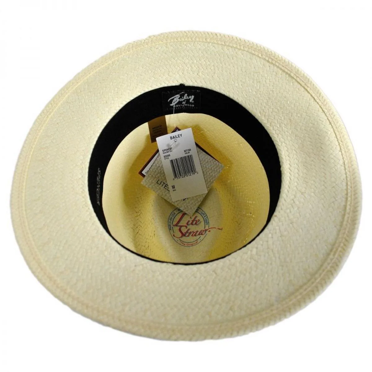 Spencer Toyo LiteStraw Fedora Hat - Image 4