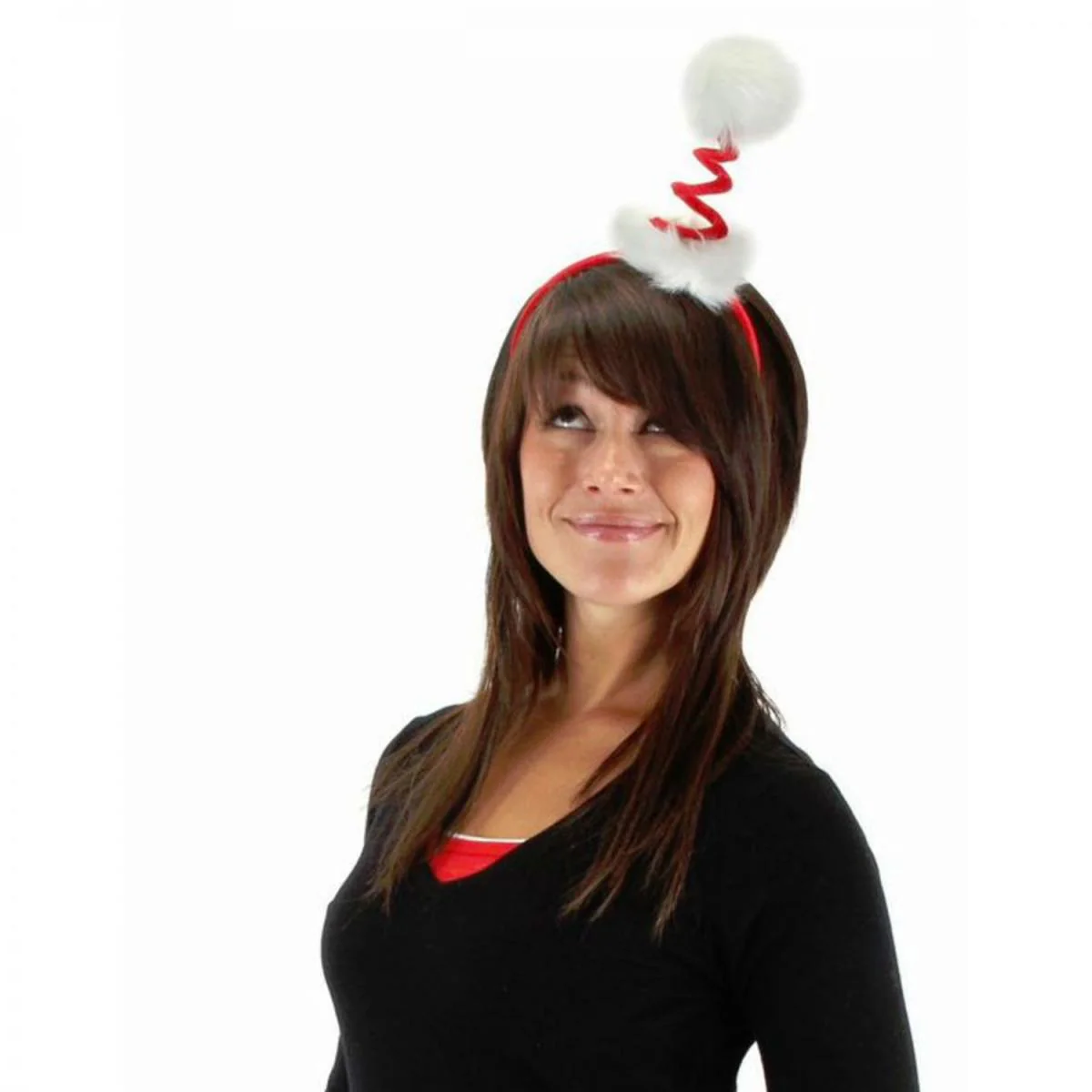 Springy Santa Fascinator Headband