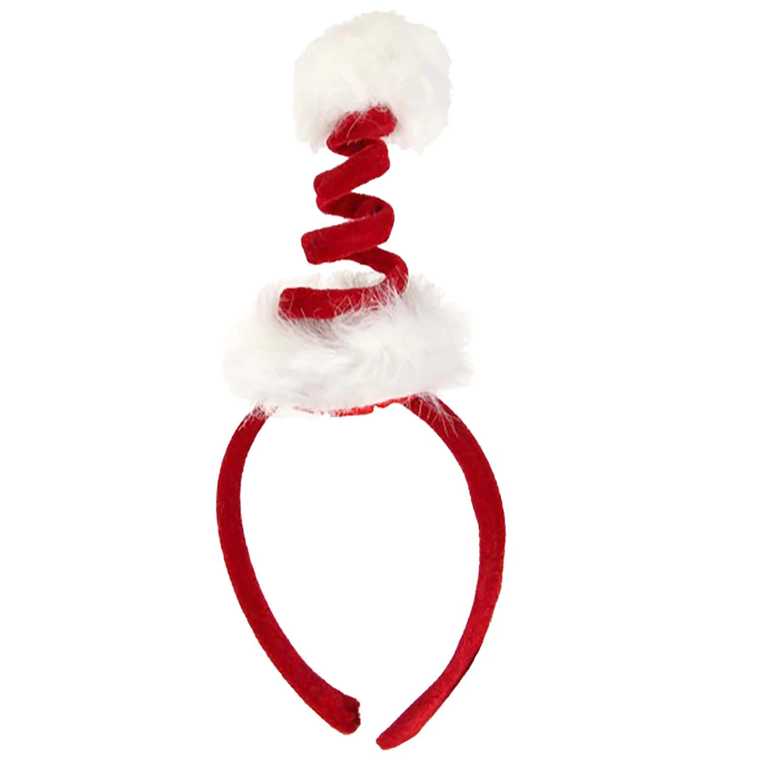 Springy Santa Fascinator Headband - Image 2