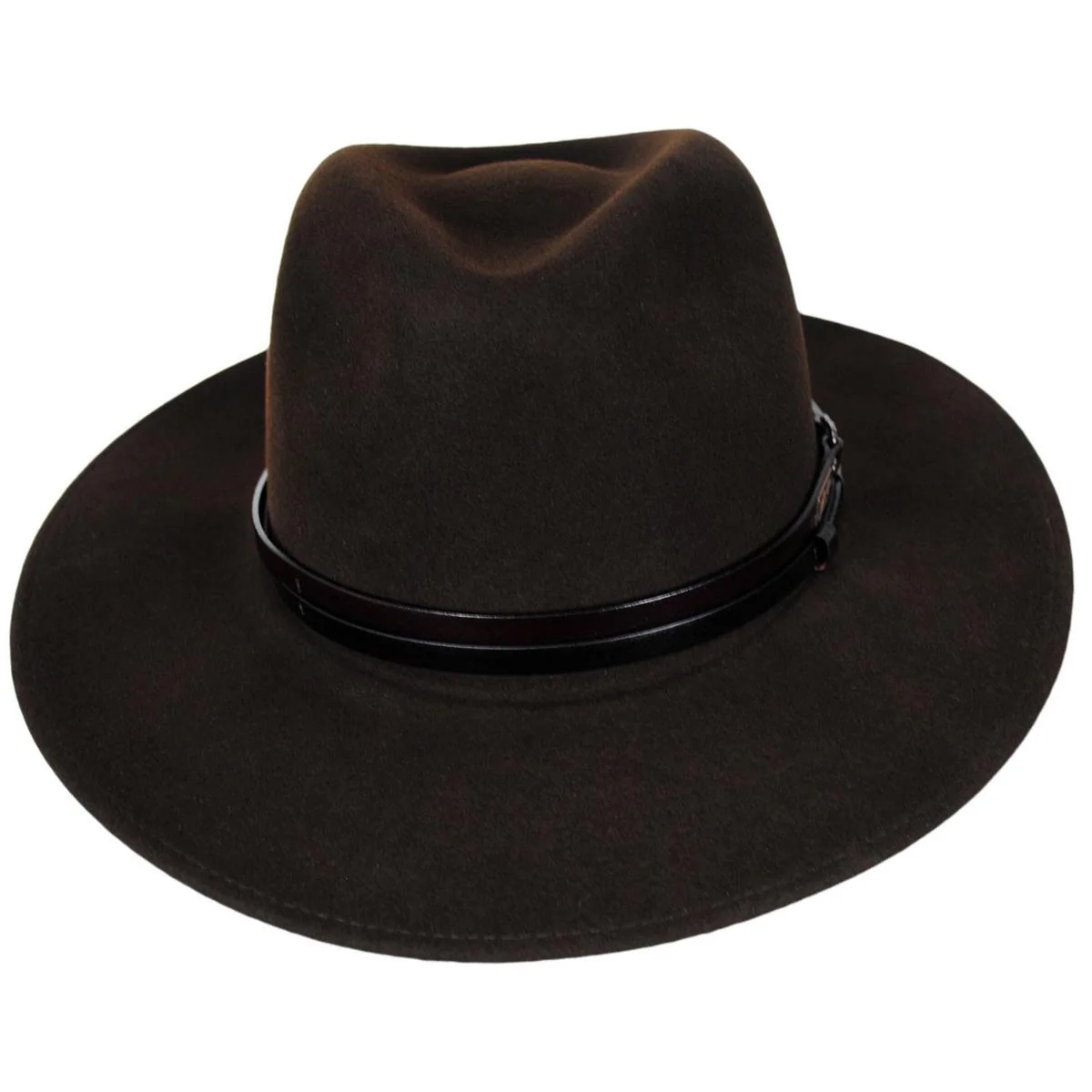 Stedman Elite Velour Wool Felt Fedora Hat - Image 10