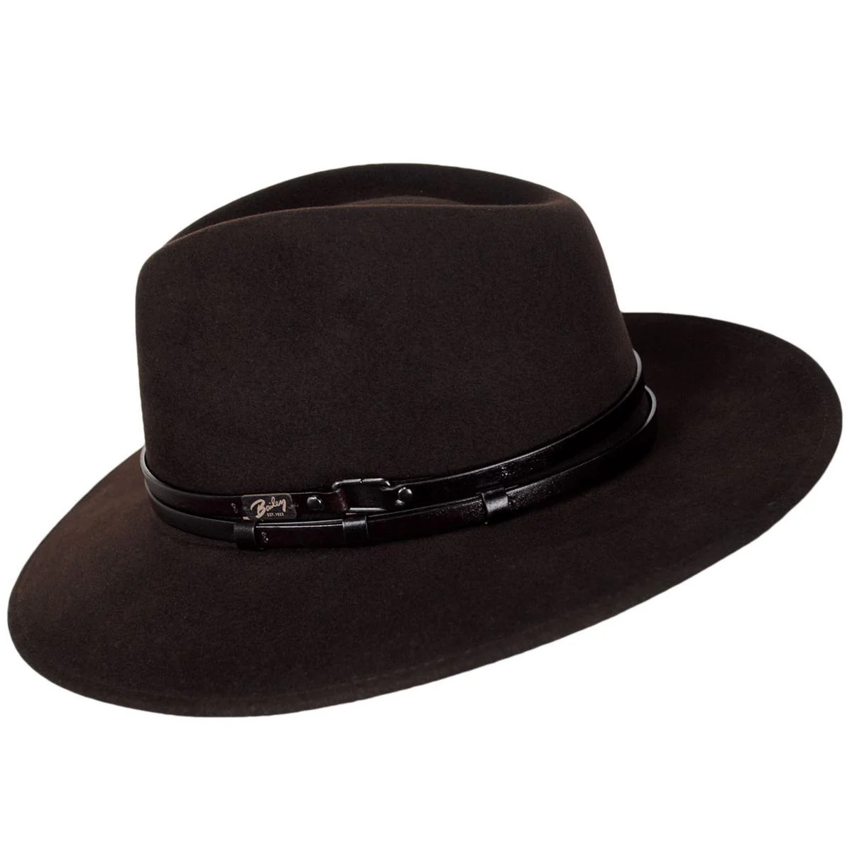 Stedman Elite Velour Wool Felt Fedora Hat - Image 11