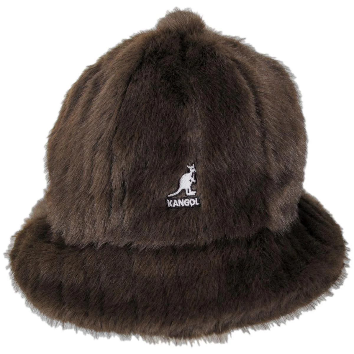 Striped Faux Fur Casual Hat - Image 2