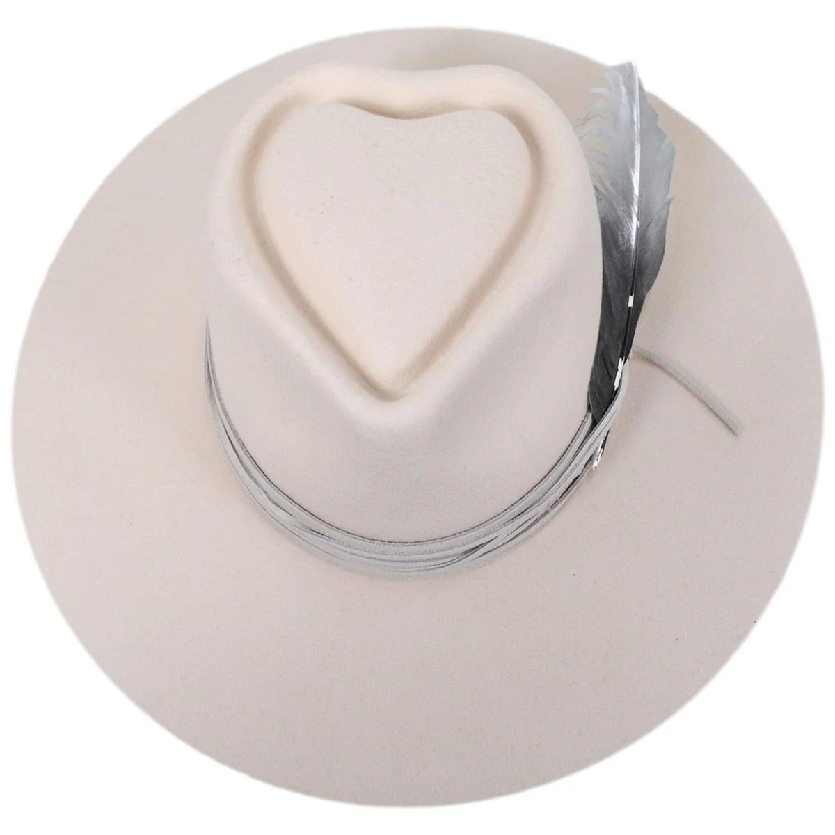 Take My Name Wool Felt Fedora Hat - Image 6