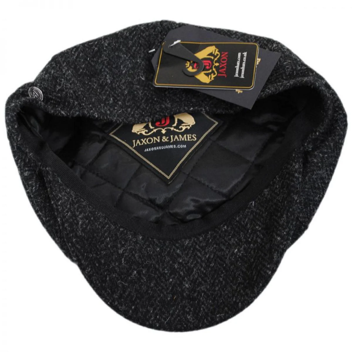 Taransay Harris Tweed Wool Newsboy Cap - Image 6