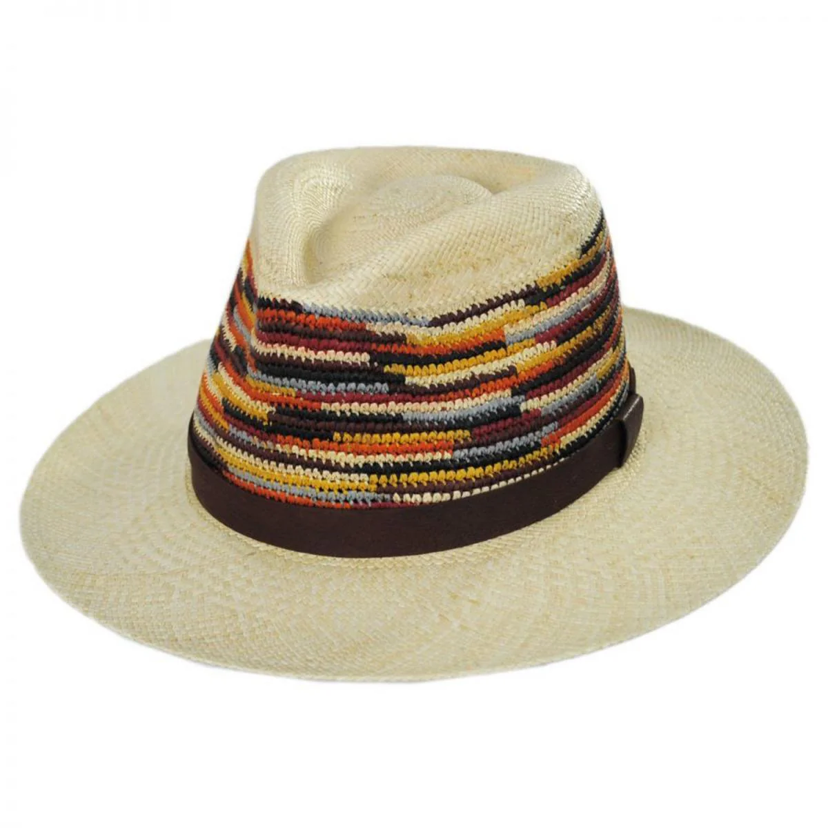 Tasmin Panama Straw Fedora Hat