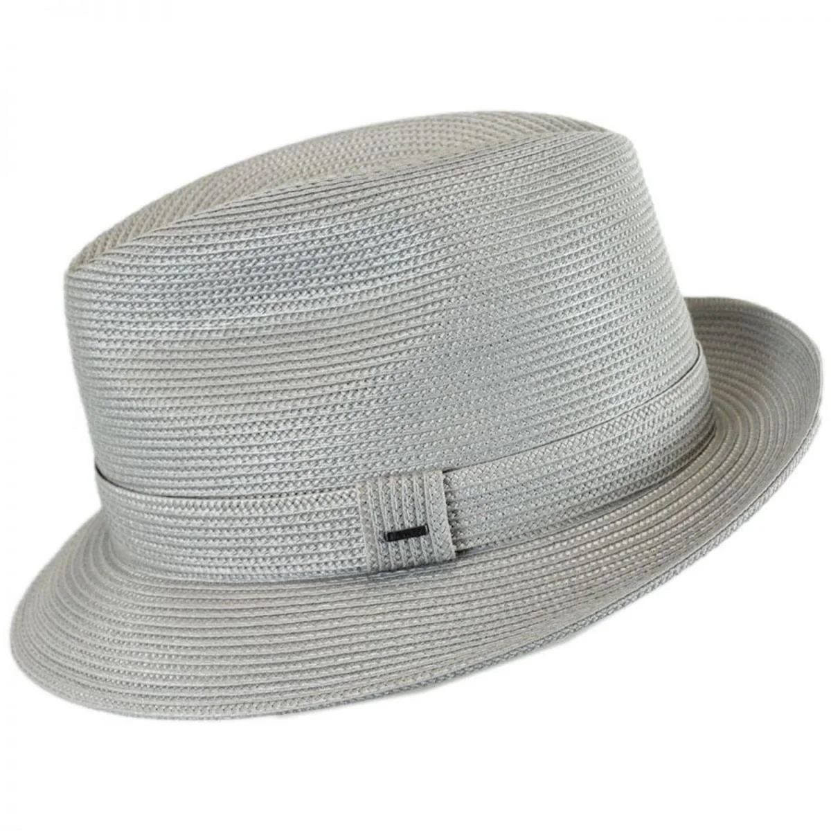 Tate Braided Straw Fedora Hat - Image 11