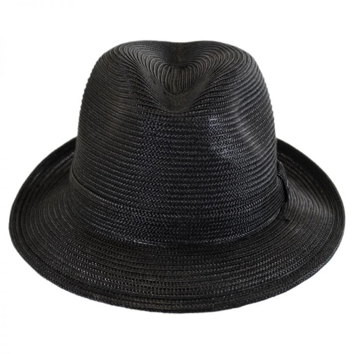 Tate Braided Straw Fedora Hat - Image 2