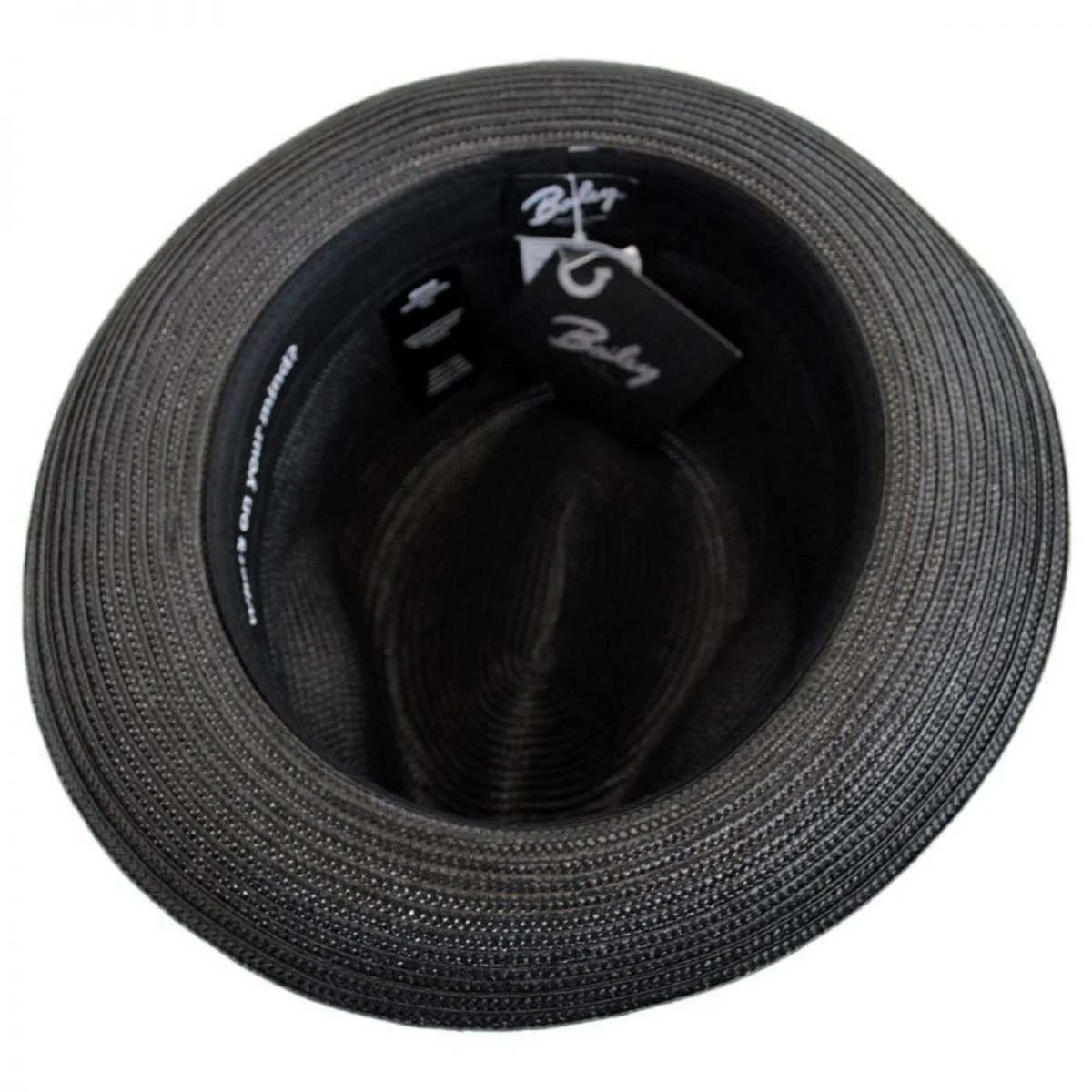 Tate Braided Straw Fedora Hat - Image 4