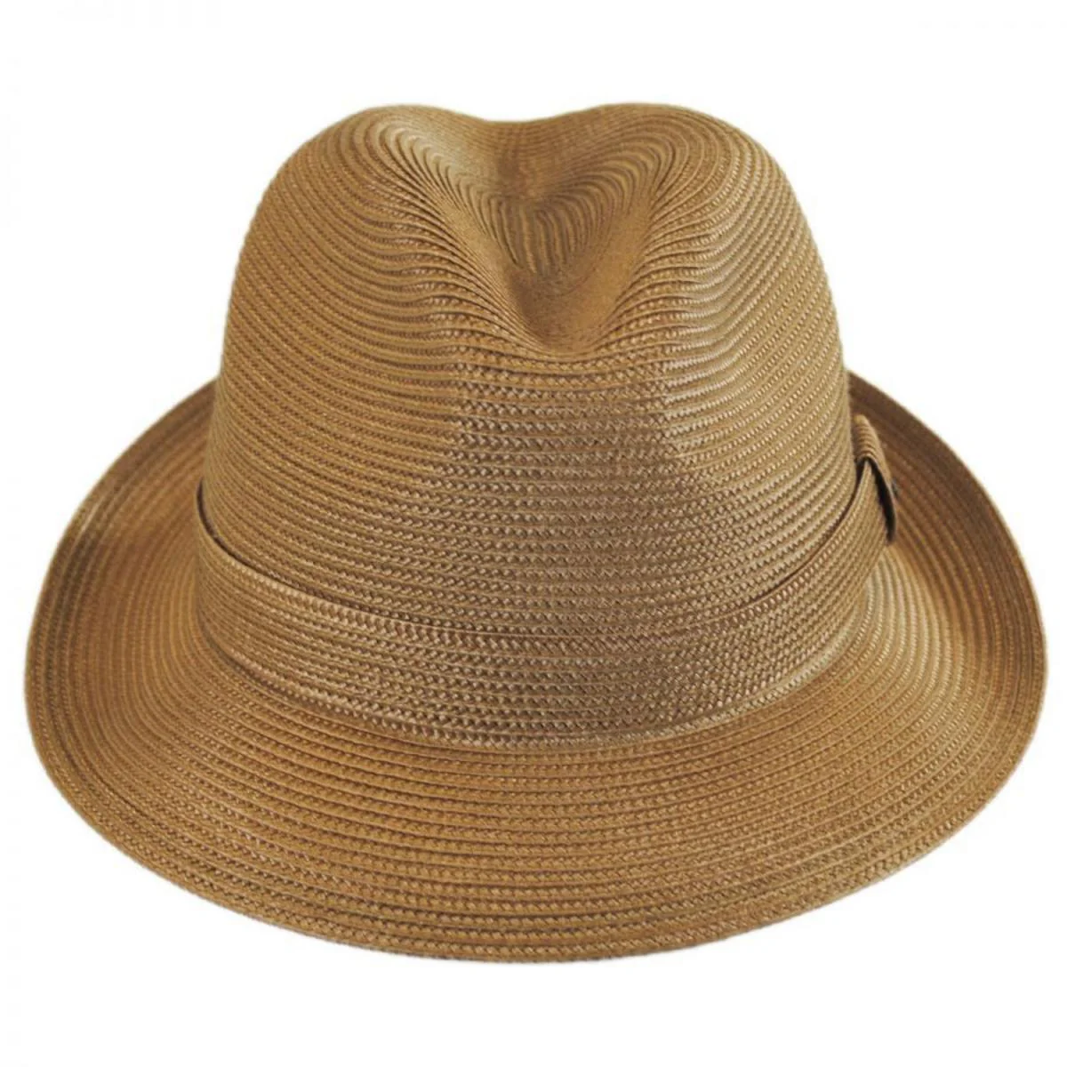 Tate Braided Straw Fedora Hat - Image 6