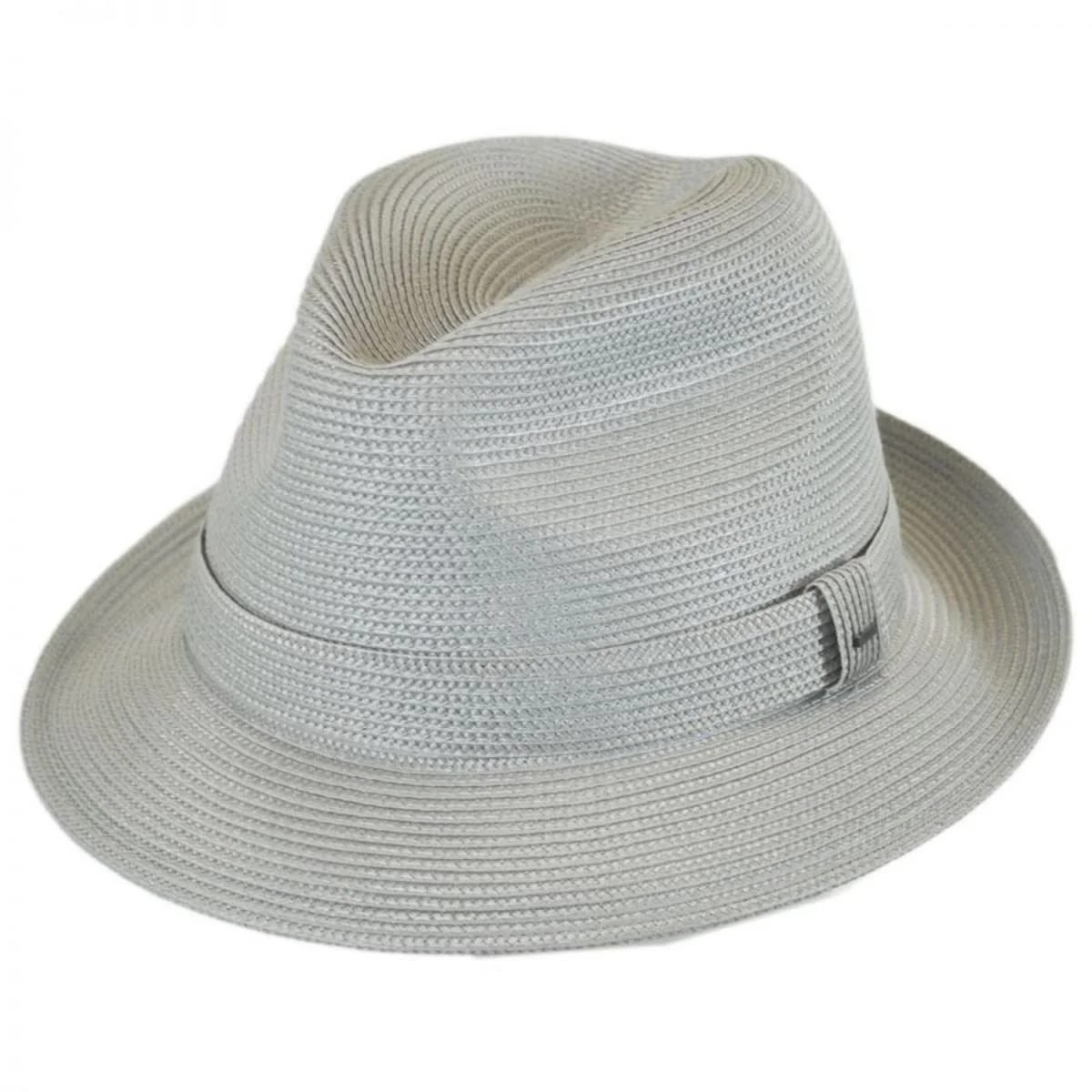 Tate Braided Straw Fedora Hat - Image 9