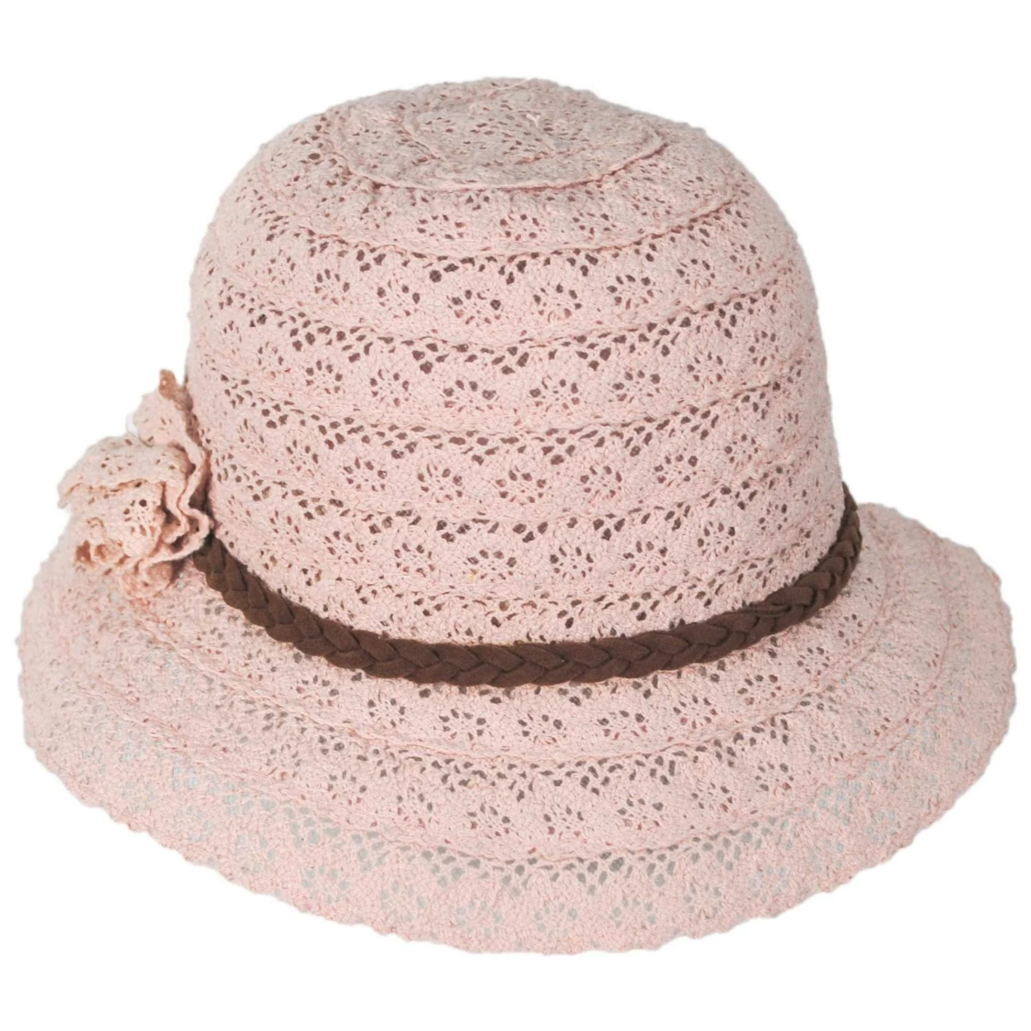 Toddler's Lace Cloche Hat - Image 5