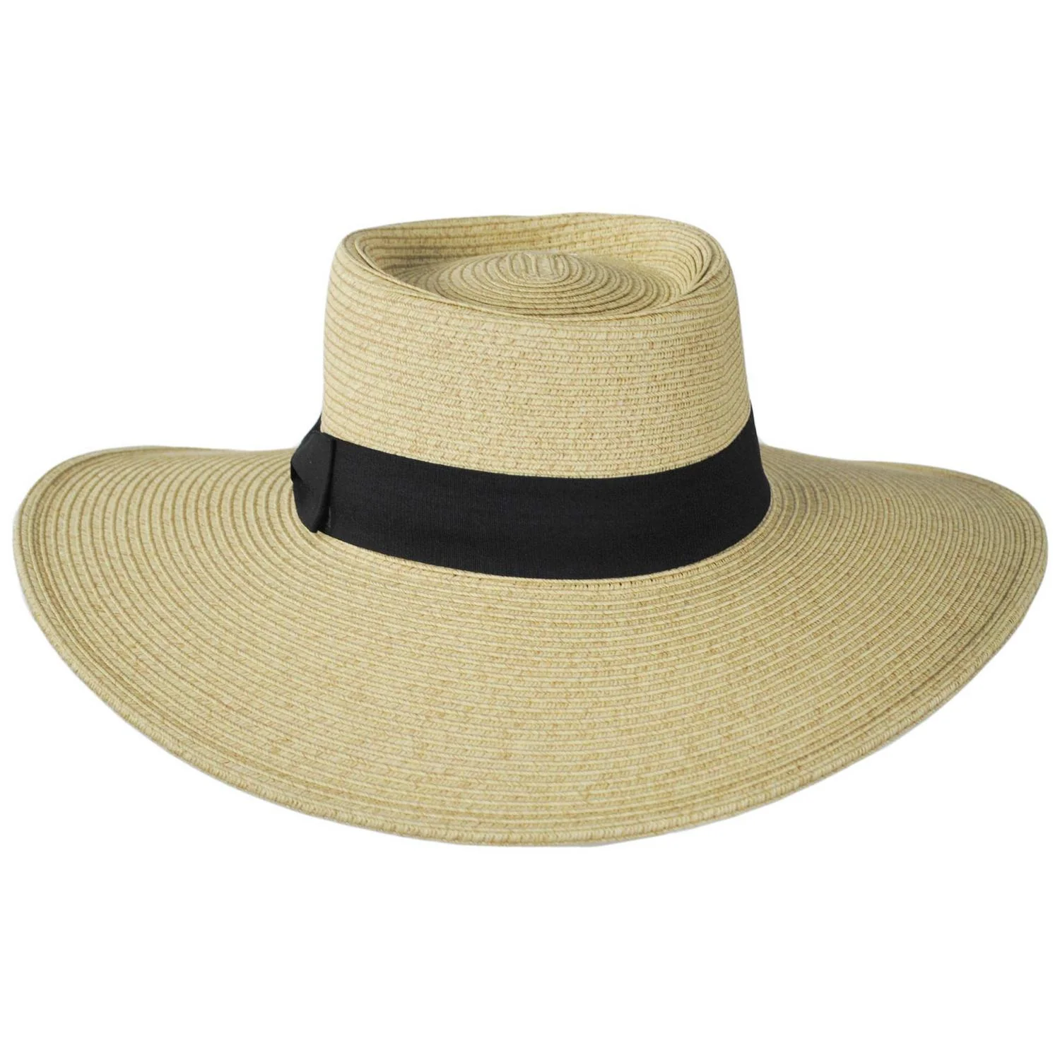 Toyo Braid Straw Gambler Hat - Image 6