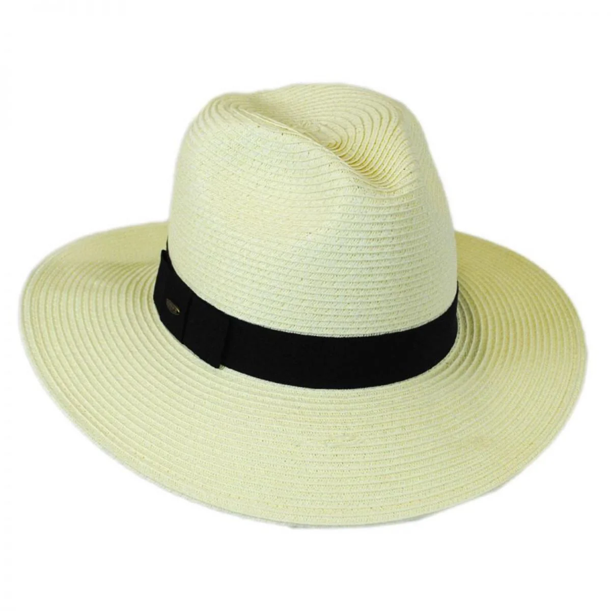 Toyo Straw Braid Fedora Hat - Image 5