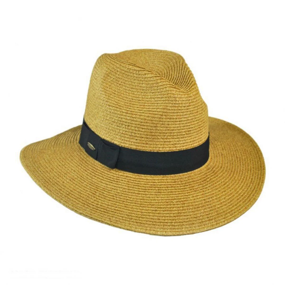 Toyo Straw Braid Fedora Hat - Image 8