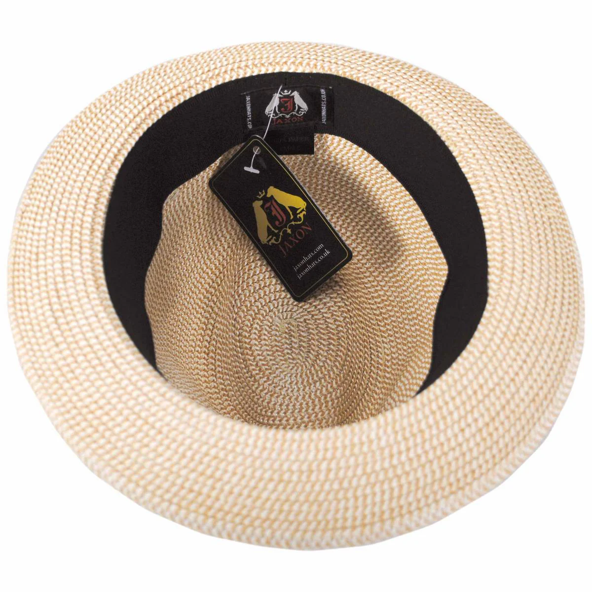 Toyo Straw Braid Trilby Fedora Hat - Image 23