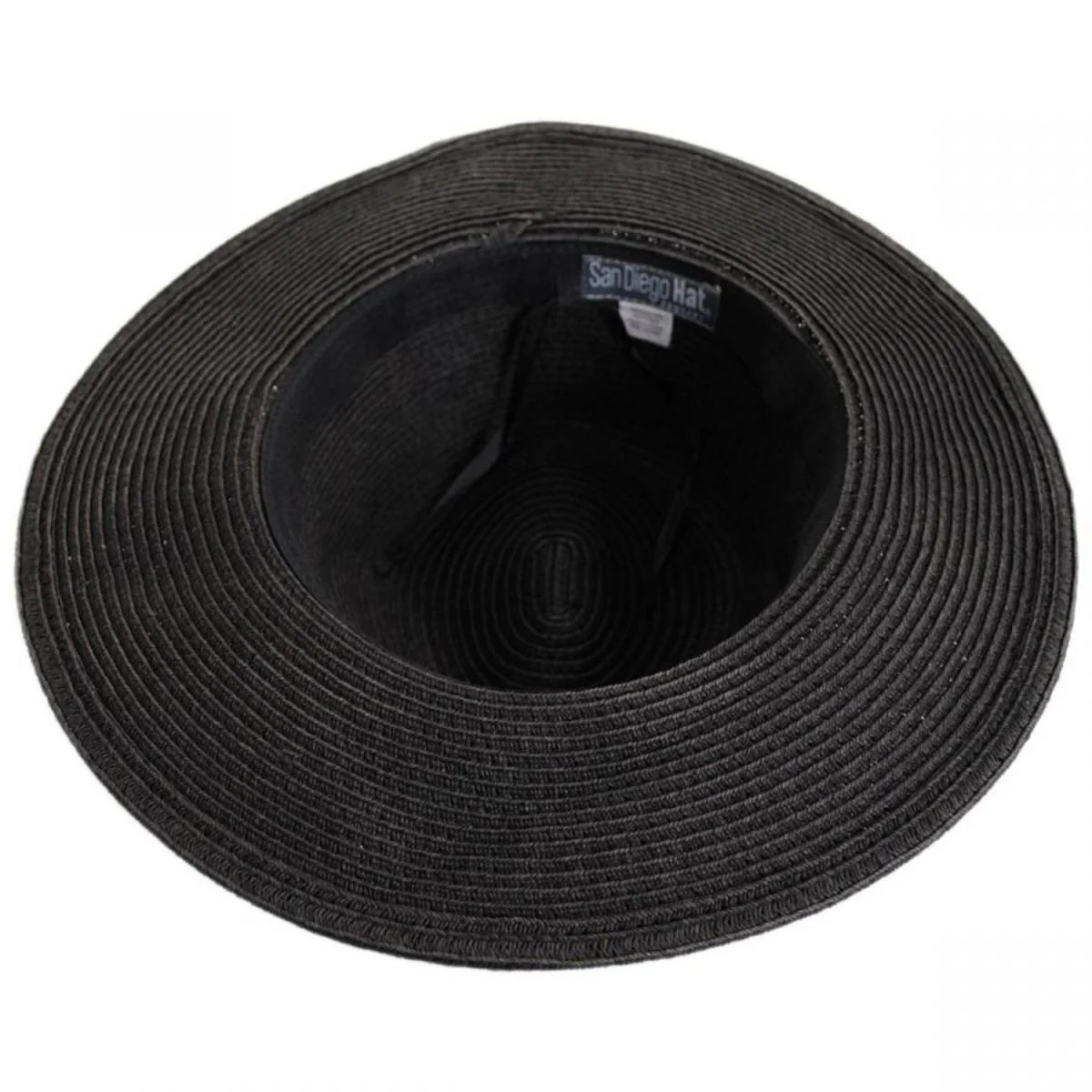 Ultrabraid Water Repellent Toyo Straw Fedora Rain Hat - Image 4