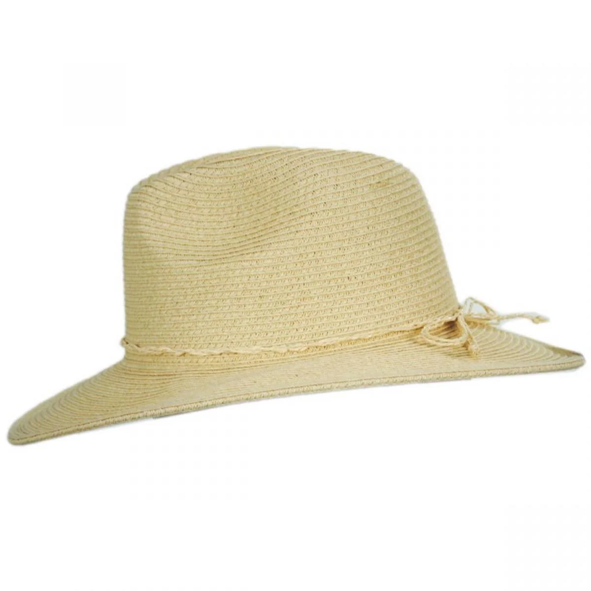 Ultrabraid Water Repellent Toyo Straw Fedora Rain Hat - Image 7