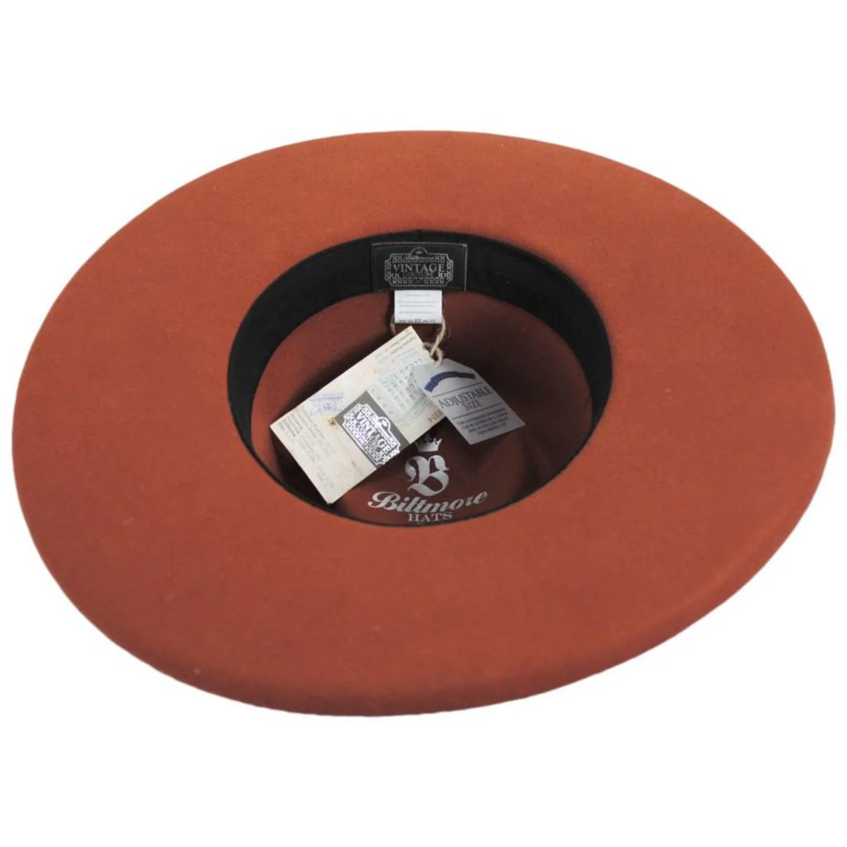 V.C. Revel Heart Wool Felt Rancher Fedora Hat - Image 4