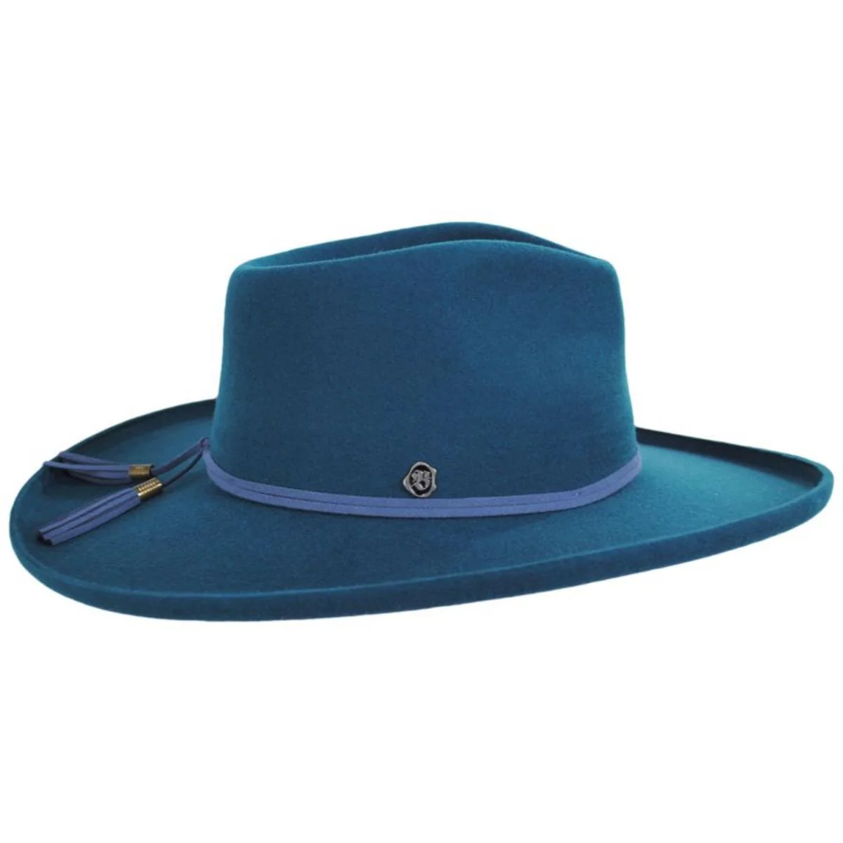 V.C. Revel Heart Wool Felt Rancher Fedora Hat - Image 7