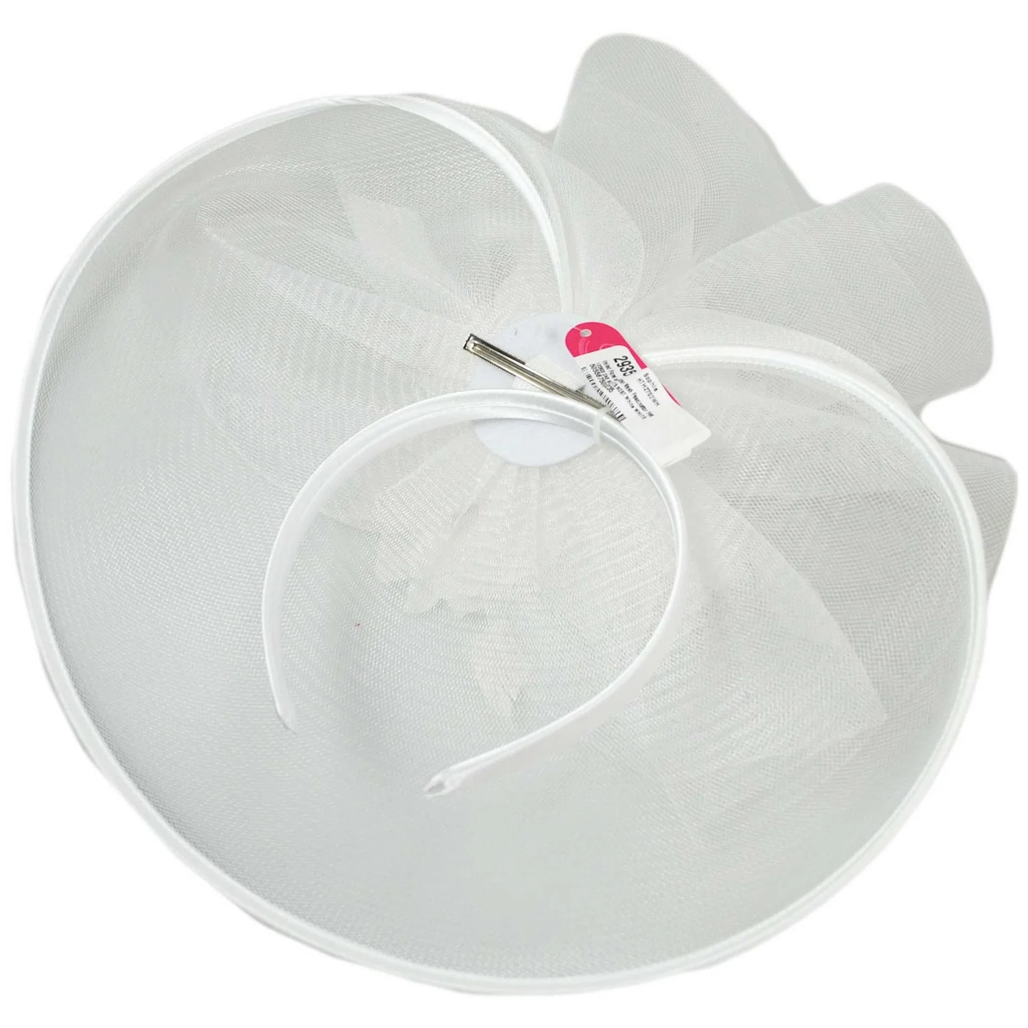 Veiled Floral and Feather Mesh Fascinator Hat - Image 18